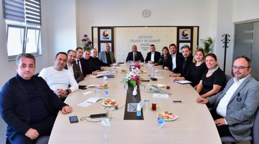 Isparta Sigortacılık Meslek Komitesinden, Antalya Sigortacılık Meslek Komitesine Hayırlı Olsun Ziyareti