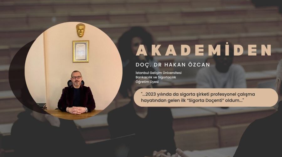 Akademiden; Doç. Dr. Hakan Özcan