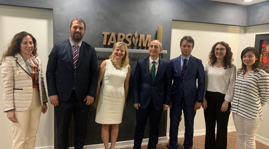 Türk Reasürans ve OdysseyRe’den TARSİM’e Ziyaret