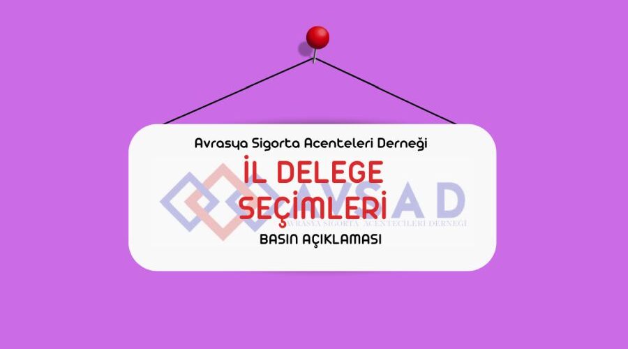 AVSAD, İl Delege Seçimleri Basın Açıklaması