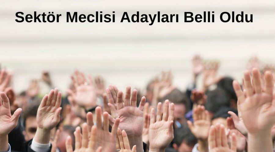 Sektör Meclisi Adayları Belli Oldu