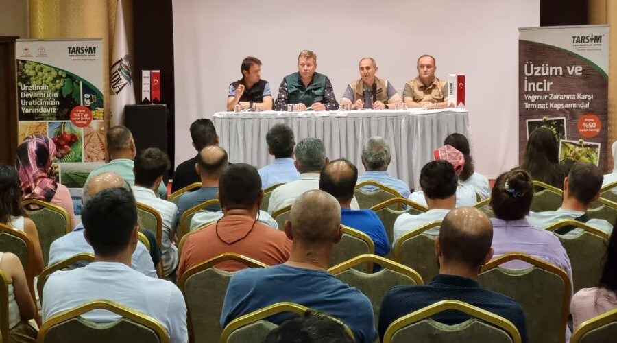 TARSİM Heyeti, Manisa’da Eksperlerle Hasar Durum Değerlendirme Toplantısı Gerçekleştirdi