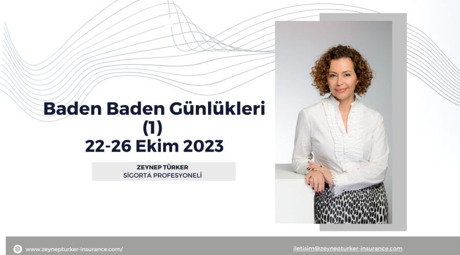 Baden Baden Günlükleri (1) 22-26 Ekim 2023 – Zeynep Türker