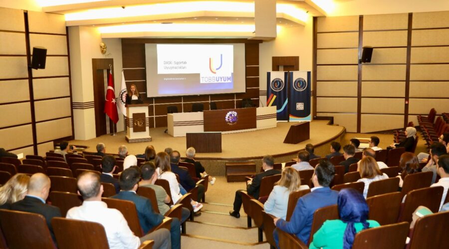 DASK ve TOBBUYUM İşbirliğinde Gaziantep Ticaret Odası’nda Bilgilendirme Semineri Düzenlendi