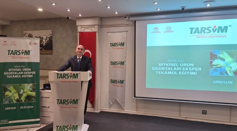 Bitkisel Ürün Sigortaları Tekamül Eğitimleri Giresun ve Samsun’da!