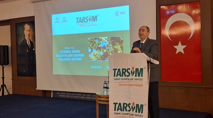 TARSİM Bitkisel Ürün Sigortaları Tekamül Eğitimleri Manisa’da Başladı