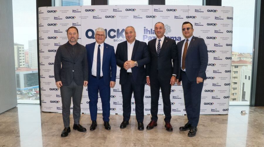 Quick Sigorta ve İhlas Pazarlama Fatura Koruma Sigortası İş Birliği Anlaşması İmzaladı