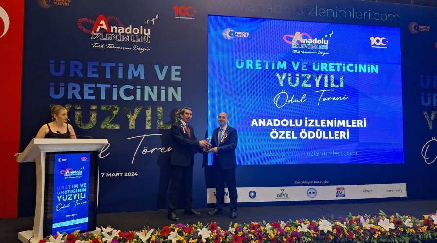 Üretim ve Üreticinin Yüzyılı Özel Ödülü TARSİM’in Oldu