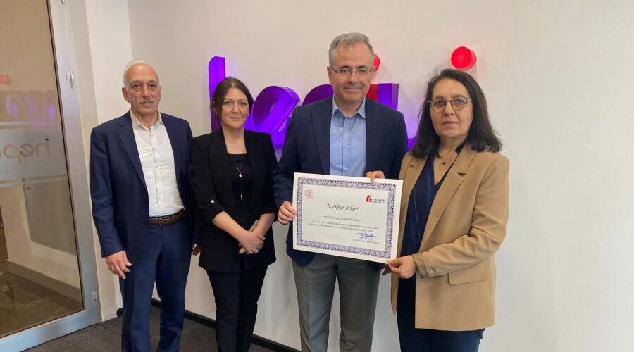 Hepiyi Sigorta’ya Teşekkür Belgesi Takdim Edildi