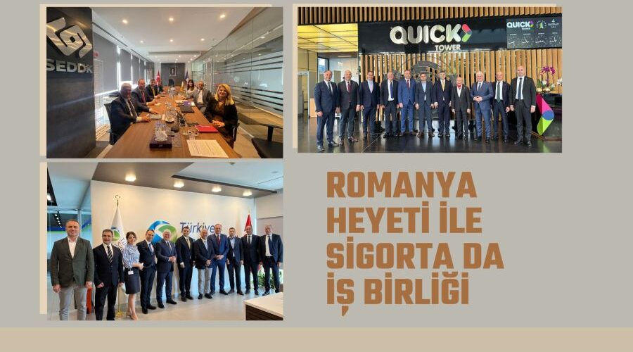 TSB, SEDDK ve Maher Holding Temasları Yapan Romanya Heyeti ile Sigorta da İş Birliği