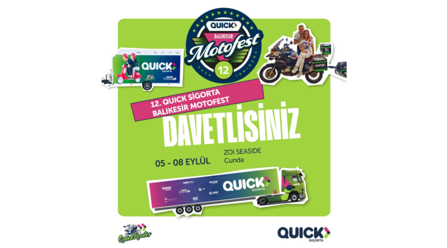 12’nci Uluslararası Quick Sigorta Balıkesir Motosiklet Festivali Başlıyor