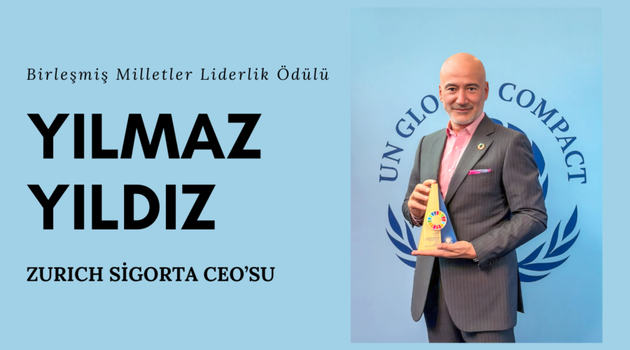 Zurich Sigorta Ceo’su Yılmaz Yıldız’a Birleşmiş Milletler ’den Liderlik Ödülü