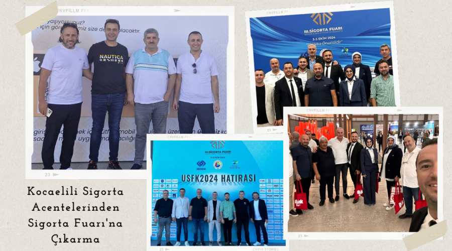 Kocaelili Sigorta Acentelerinden Sigorta Fuarı’na Çıkarma
