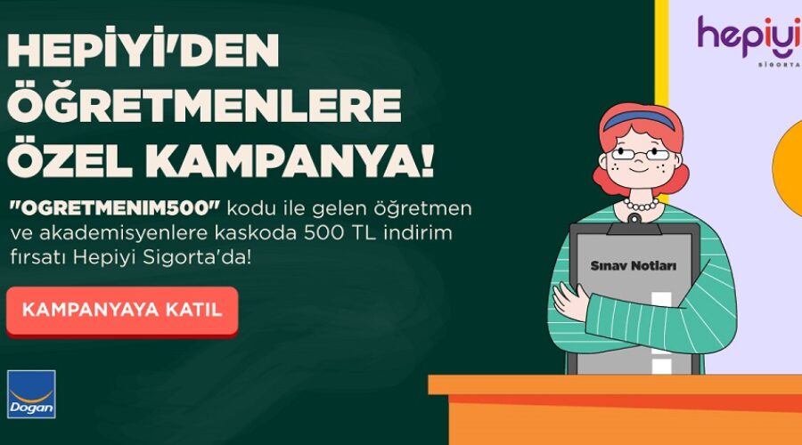 Hepiyi’den Öğretmenlere Özel Kasko Kampanyası!