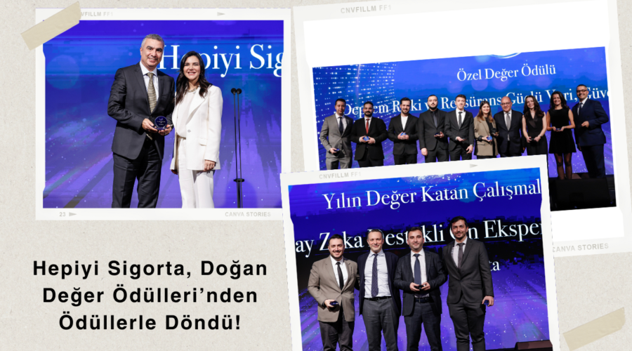 Hepiyi Sigorta, Doğan Değer Ödülleri’nden Ödüllerle Döndü!