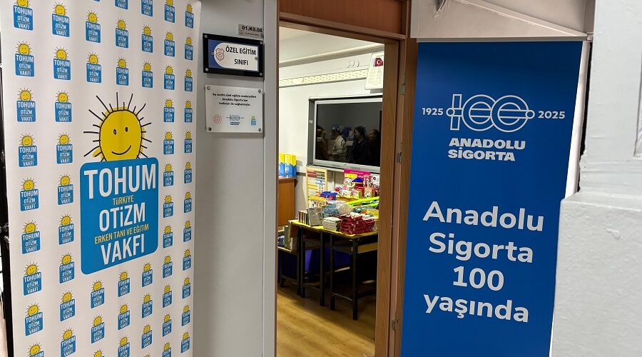 Anadolu Sigorta’dan Otizmli Çocuklara Büyük Destek