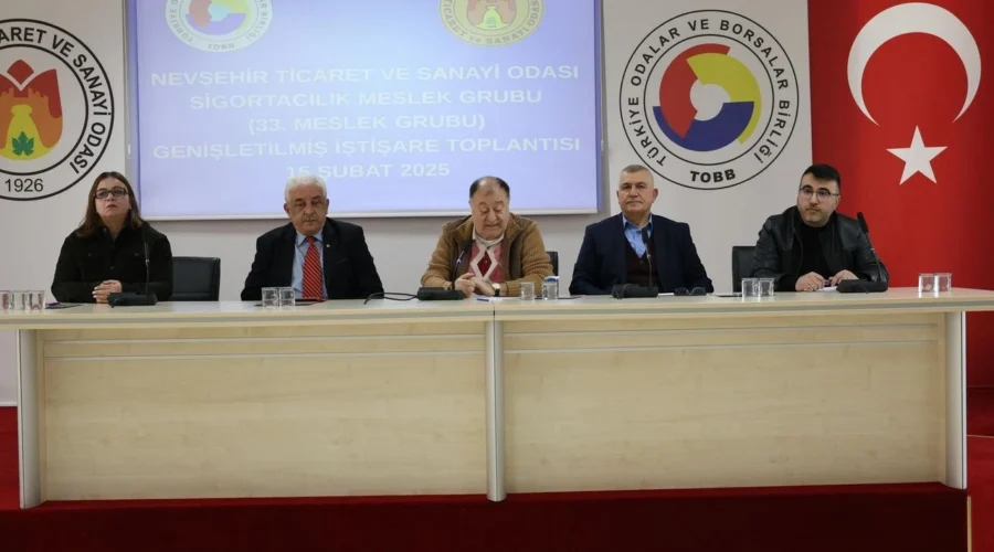 Nevşehir’de Sigorta Sektörü İstişare Toplantısı