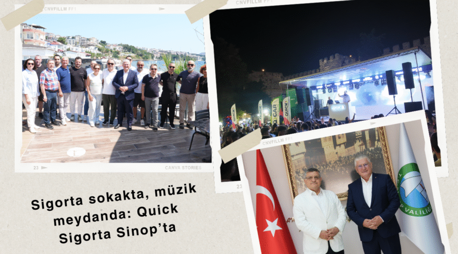 Sigorta sokakta, müzik meydanda: Quick Sigorta Sinop’ta