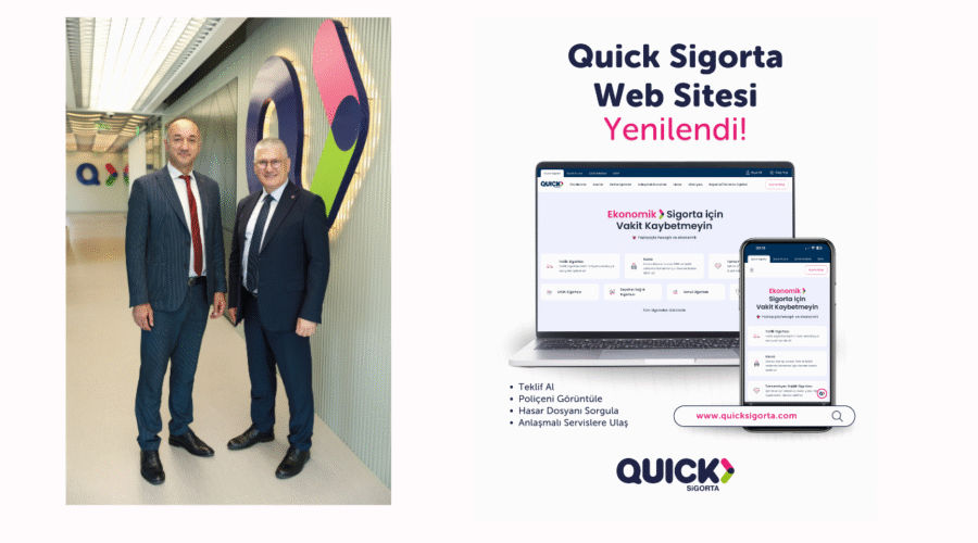 Finansal Teknolojilere Yön Veren Dijital Ekosistem Markası Quick Sigorta Web Sitesini Yeniledi