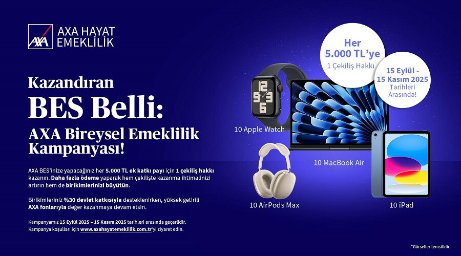 AXA Hayat ve Emeklilik’ten Kazandıran  BES Kampanyası