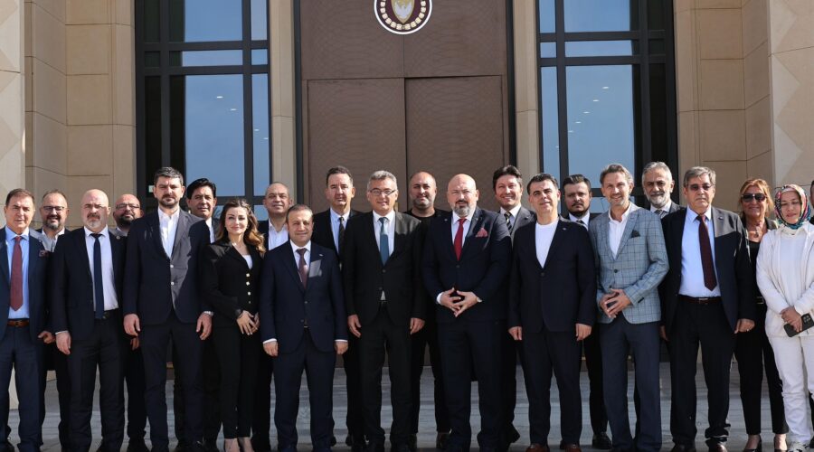 HRD Başkan Yardımcısı Sema Tüfekçiler, CEOP Üyeleri ile KKTC Cumhurbaşkanı Ziyareti