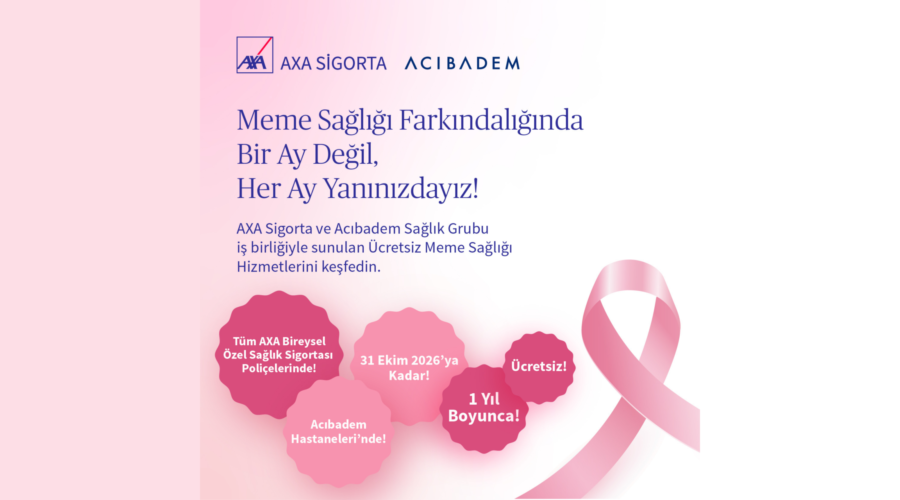Türkiye’de Bir İlk! AXA Sigorta ve Acıbadem Sağlık Grubu İş Birliğiyle 