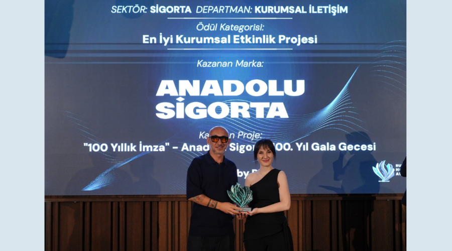 Anadolu Sigorta’nın “Yüzyıllık İmza” Gala Gecesi Business Honors Awards’ta Ödül Kazandı