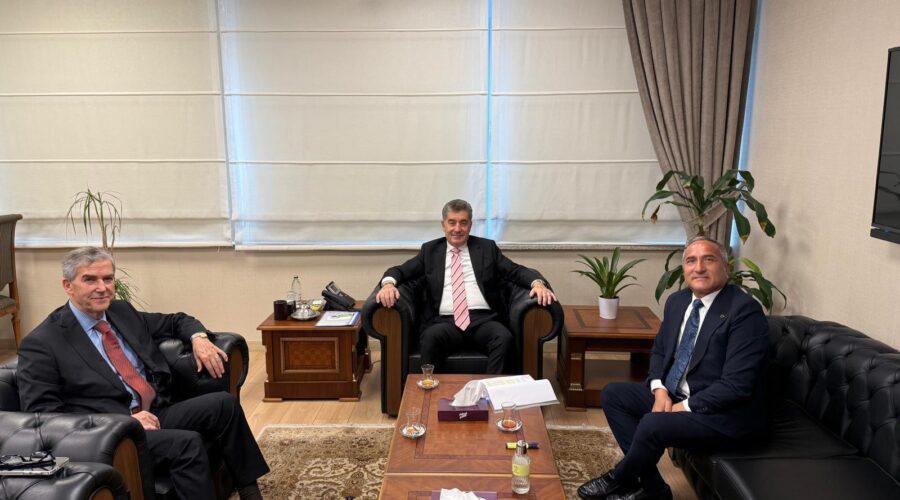 ANSAD Başkanı Azmi Karakoyunlu, Hazine ve Maliye Bakan Yardımcısı ve TC. Ziraat Bankası Yönetim Kurulu Başkanı Abdullah Erdem Cantimur’u Ziyaret Etti