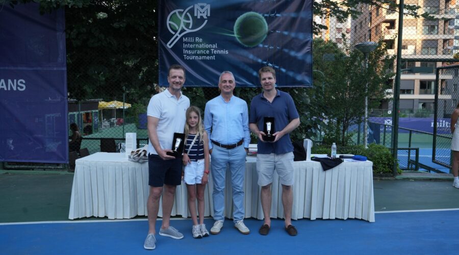 Millî Reasürans’ın Düzenlediği 38. Uluslararası Sigortacılar Tenis Turnuvası’nda Ödüller Sahiplerini Buldu